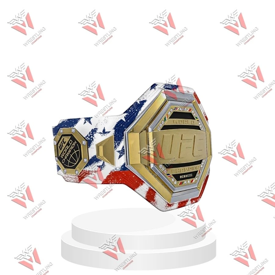 Justin Gaethje UFC Legacy Custom Championship Wrestling Title Belt