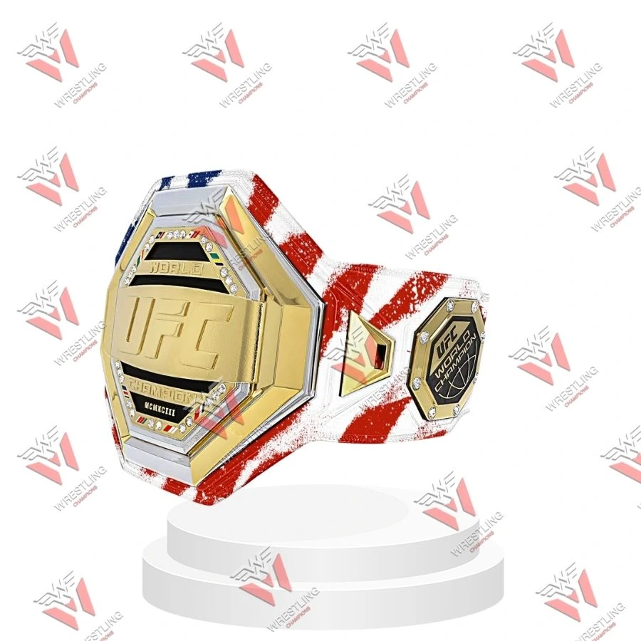 Justin Gaethje UFC Legacy Custom Championship Wrestling Title Belt