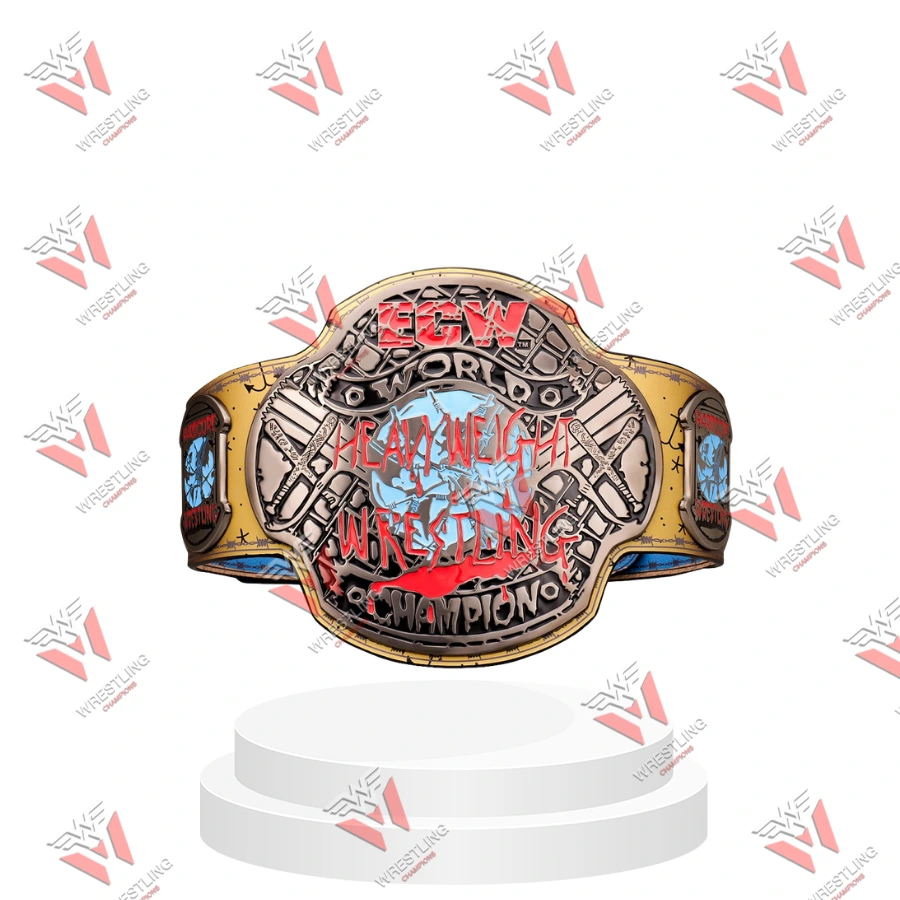 CM Punk Limited Edition ECW Heavyweight Championship Wrestling Title Belt