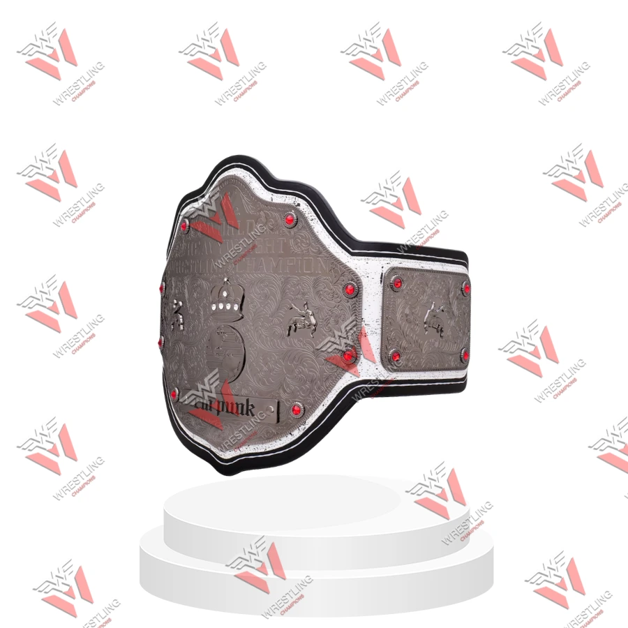 CM Punk Limited Edition World Heavyweight Championship Wrestling Title Belt